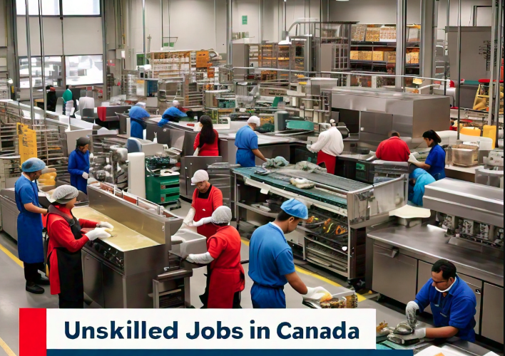 List of unskilled jobs in Canada with visa sponsorship